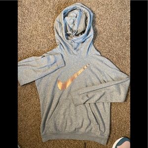 nike funnel neck hoodie